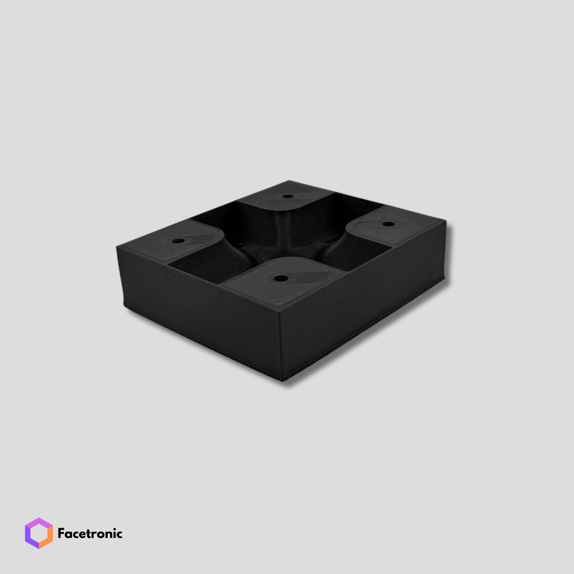 Adapterplatte mit Kabelauslass – Facetronic IDA