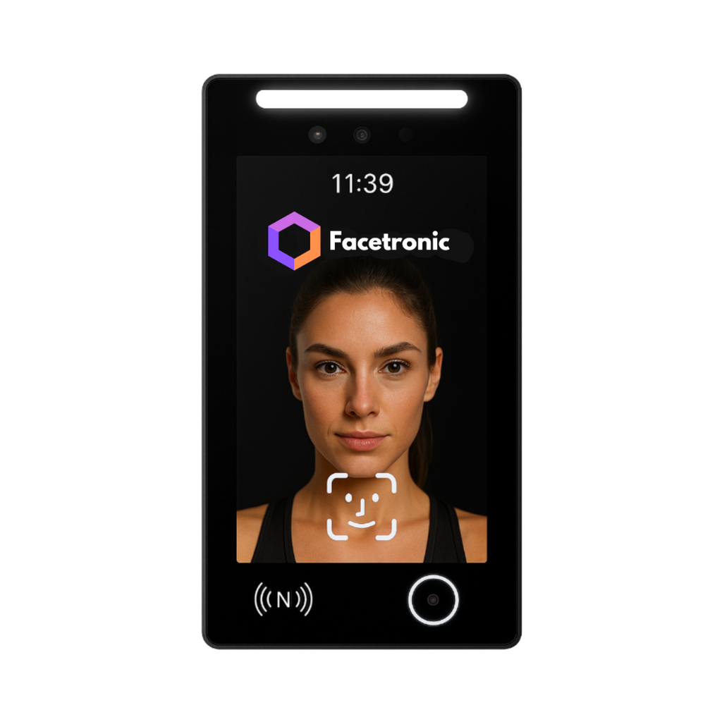 Facetronic IDA Leser – Intelligenter Check-in mit Face-Scan, QR-Code & RFID