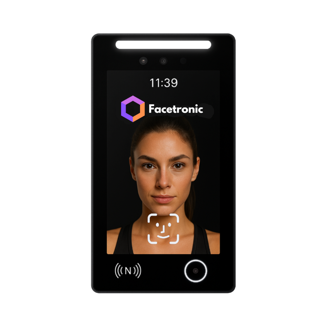 Facetronic IDA Leser – Intelligenter Check-in mit Face-Scan, QR-Code & RFID
